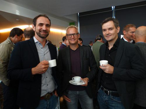 Unter den Besuchern: Marianne Frainer (l.) sowie Stefan Kirisits und Silvia Plangg.