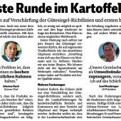 Kartoffelkrieg wegen Glyphosat