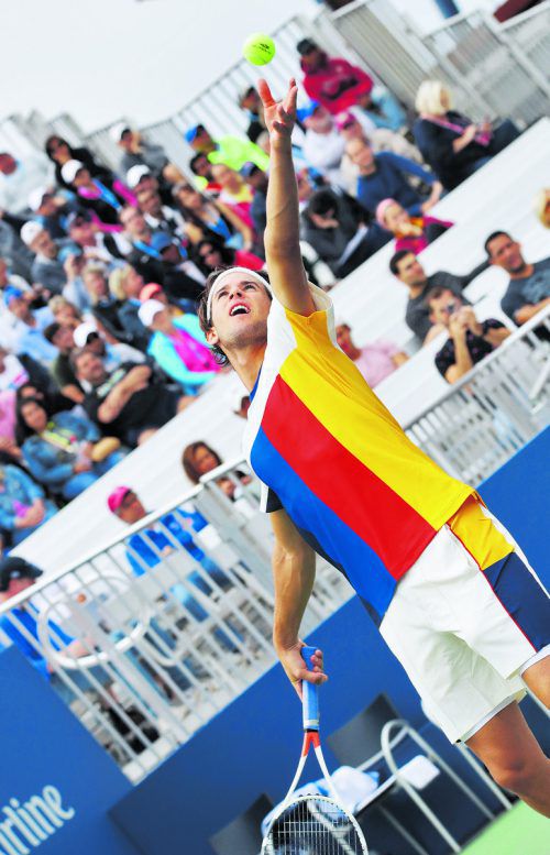 Wie im Jahr 2016 trifft Dominic Thiem im Achtelfinale der US Open erneut auf den Argentinier Juan Martin del Potro – und will mit einem Sieg erstmals ins Vierelfinale aufsteigen. gepa