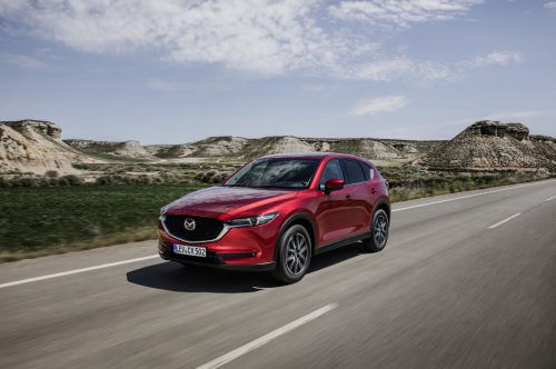 Antriebsangebot komplettiert: Erste VN-Testfahrten mit dem Mazda CX-5 mit neuem 194-PS-Benzinmotor. werk