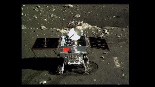 Auf „Chang‘e 1“ folgte vor fünf Jahren der „Jadehase“, der als erster chinesischer Rover über den Mond kurvte. Reuters