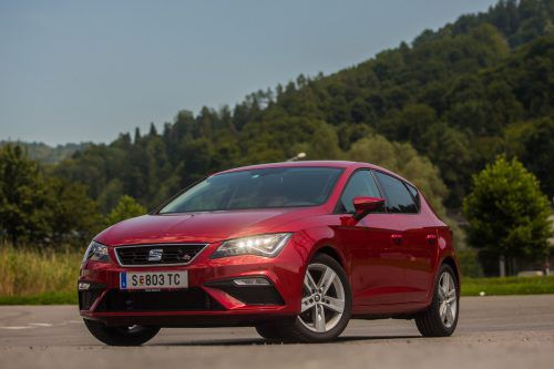 Ausdrucksstarke Formensprache. So flott wie der Seat Leon FR aussieht, so fährt sich der kompakte Spanier auch. VN/steurer