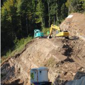 Platz schaffen für Trassenverschiebung