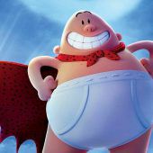 Ein Superheld in Unterhose