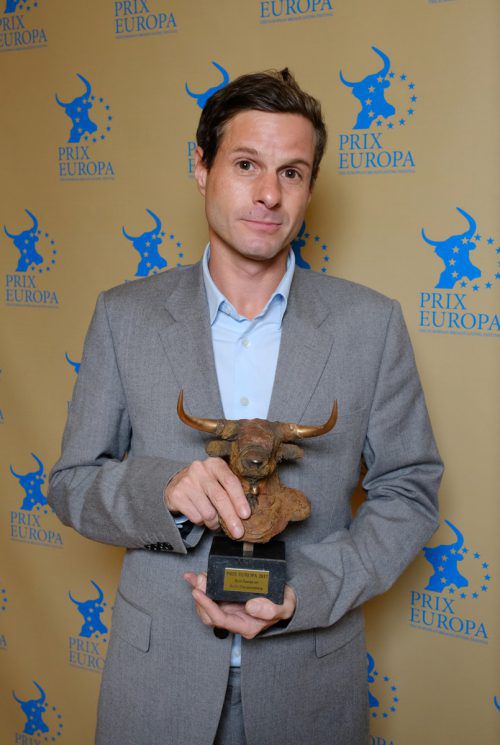 Christian Lerch bei der Verleihung des Prix Europa. Schulz
