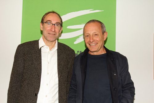 Da war die Welt bei den Grünen noch in Ordnung: Johannes Rauch (l.) und Peter Pilz vor sieben Jahren. VN