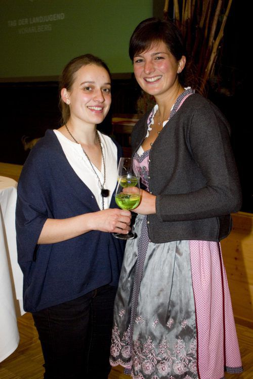 Damen unter sich: Veronika Natter (l.) und Ramona Albrecht