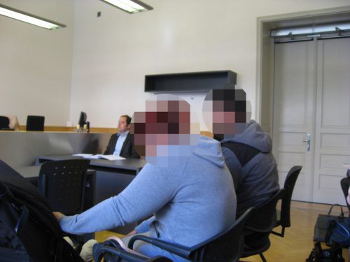 Das angeklagte Paar entlastete sich beim Prozess. ECKERT