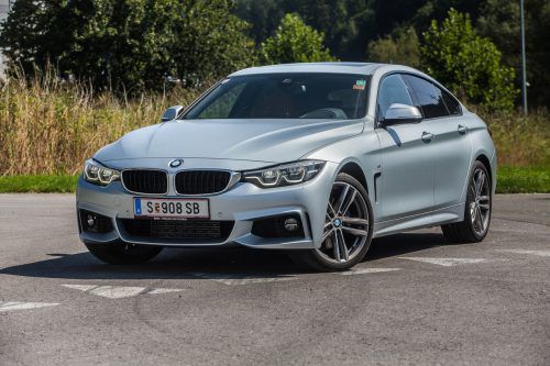 Das BMW Gran Coupé pflegt den attraktiv-dynamischen Auftritt. Sogar der Mitnahme-Effekt im Kofferraum ist mit maximal 1300 Liter Stauvolumen beachtlich. vn/steurer