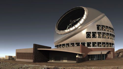 Das riesige Teleskop soll neue Erkenntnisse über die Entstehung des Universums vor 13 Milliarden Jahren bringen.  ap