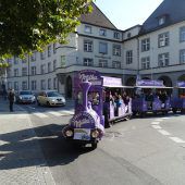 Spielplatzzügle auf Premierenfahrt