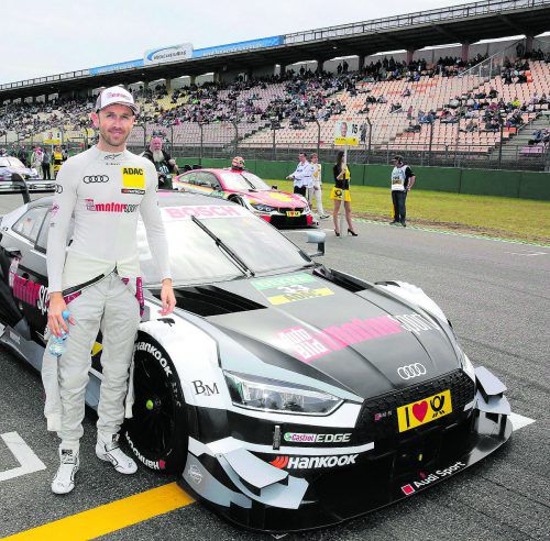 Der Wahl-Bregenzer DTM-Neueinsteiger René Rast möchte Altmeister und Serienleader Mattias Ekström im Finale ärgern. noger
