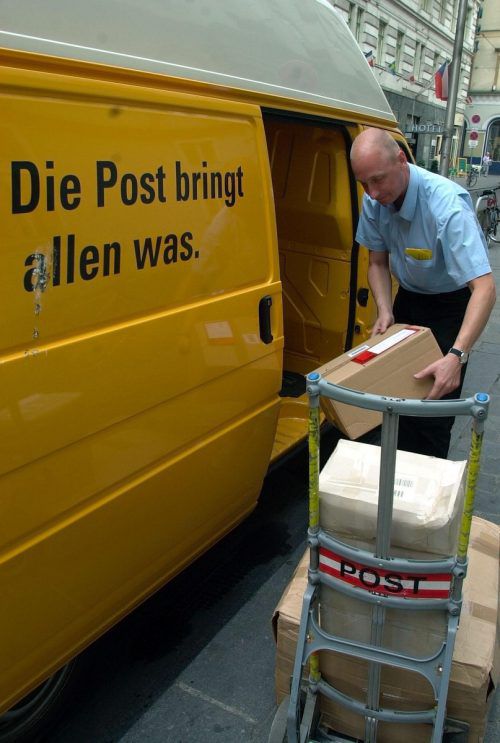 Bleibt Gegenstand von Ärger und Debatten: der Zustelldienst der Post AG. VN