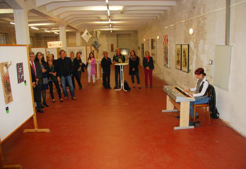 Die Alte Seifenfabrik ist ein beliebter Rahmen für Kunstausstellungen. Ab heute, Freitag, sind die Werke von Ingrid Schwärzler zu sehen.
