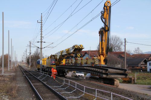 Die Bauarbeiten in Lustenau sollen bis zum Frühjahr abgeschlossen sein. ÖBB