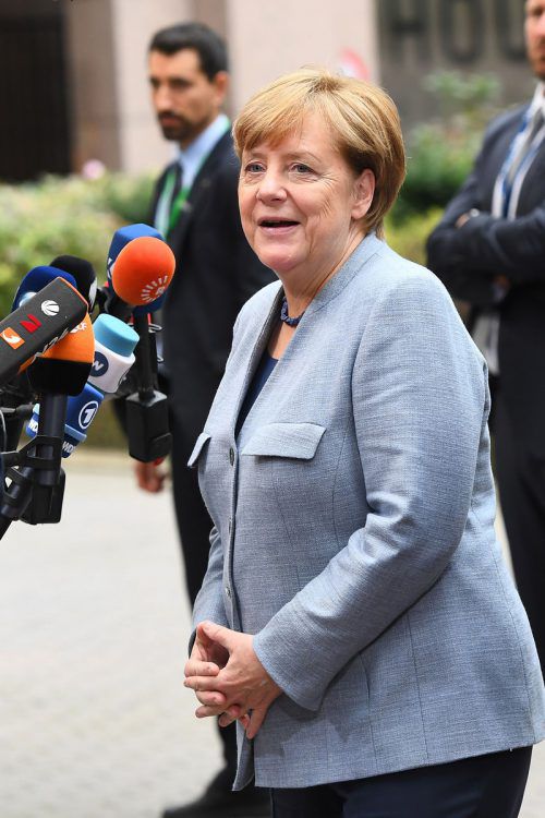 Die deutsche Kanzlerin ließ das Thema Türkei auf die Tagesordnung setzen. AFP