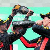 Verstappen bremst Hamilton aus, Vettel nach Aufholjagd Vierter