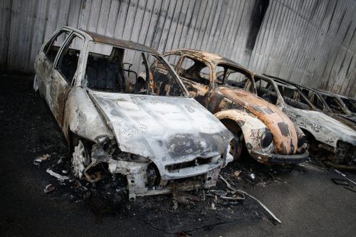 Die Waldbrände richteten auch in Portugal große Schäden an.  RTS