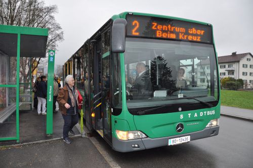 Die Zufriedenheit der Stadtbusfahrgäste in Bludenz ist hoch. stb