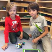 An Volksschulen sind die Roboter los