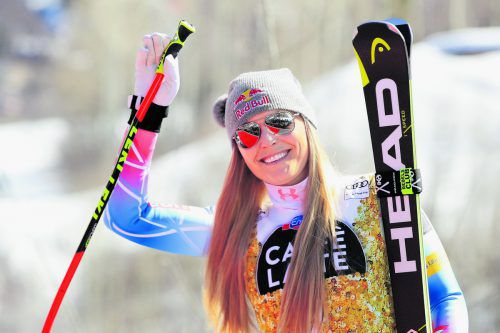 Erfolge im Frauen-Skirennsport reichen nicht, Lindsey Vonn möchte sich unbedingt mit den Herren messen. ap