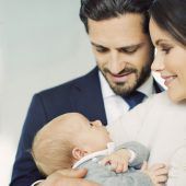 Erste Fotos von Prinz Gabriel