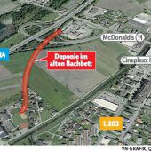 Versteckten Müllkübeln des Landes auf der Spur