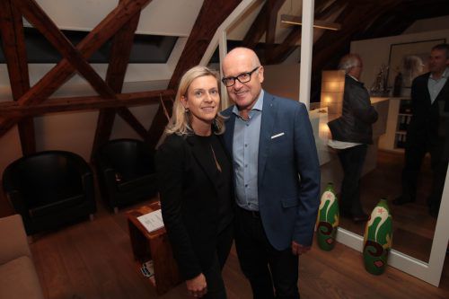 Gästepaar: Dieter und Sabine Oberhöller (Hotel Montfort).