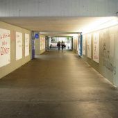 Unterführung strahlt in neuem Glanz