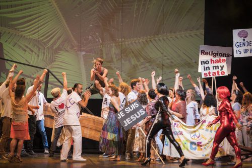 Im Oktober präsentiert das Musiktheater Vorarlberg Andrew Lloyd Webbers „Jesus Christ Superstar“ in englischer Sprache. MTVO/lampelmayer