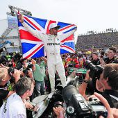 Lewis Hamilton holte mit einer Spazierfahrt den vierten Titel
