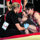 Verletzungspechfür Uchimura
