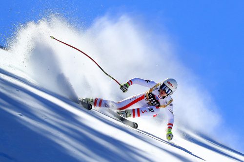 Mit fünf weiblichen (im Bild die Götznerin Christine Scheyer) und vier männlichen Aktiven befinden sich gleich neun Vorarlberger bei den Alpinen auf der Longlist des ÖOC für Pyeongchang. AFP