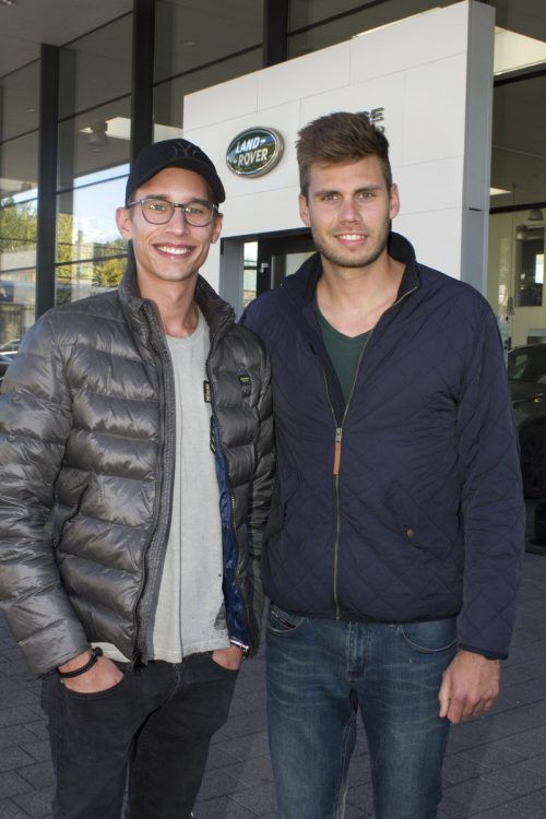 Unter den Gästen: Pascal Lehner (Ride Ad) und Robert Mathis.