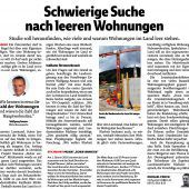Sinnlose Studie zur Wohnungsknappheit