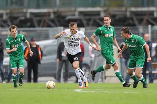 Volkan Akyildiz erzielte bisher 19 Tore in 13 Meisterschaftsspielen für die Altacher. SAMS