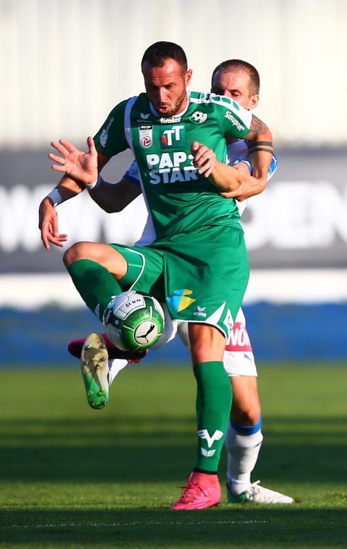 Wattens-Stürmer Lukas Katnik erzielte in dieser Saison bereits fünf Tore. GEPA