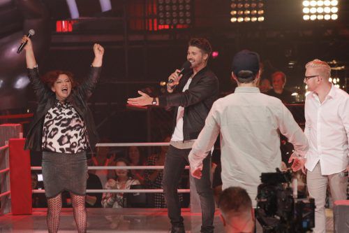Alex Sutter ging bei den „Battles“ als Siegerin aus dem Gesangsring. SAT.1/ProSieben/Richard Hübner