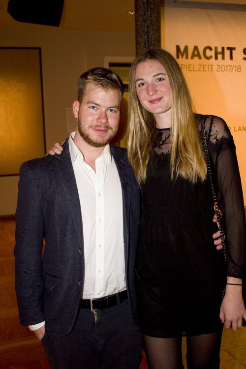 Amüsierten sich: Thomas Nussbaumer und Sophie Gramm.