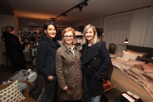 Brigitta Dür, Sabine Alge und Alessandra Zerz (v. l.).