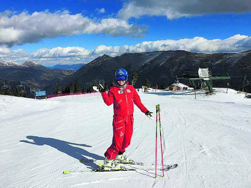 Christine Scheyer trainiert mit den österreichischen Skidamen noch bis heute in Copper Mountain. fb