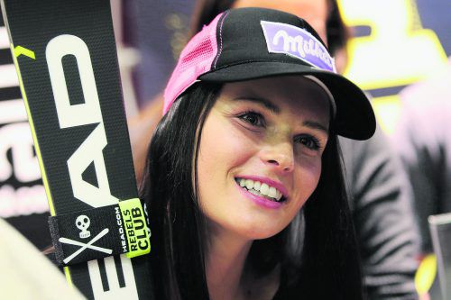 Der erste Renneinsatz im Weltcup ist noch offen: Anna Veith. gepa