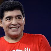 Maradona kickte mit Venezuelas Präsident