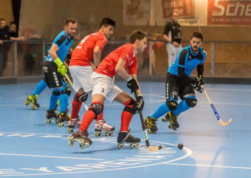 Erstmals kommt es am Samstag in Wolfurt im Rahmen des Schweizer Cup-Viertel­finales zum Duell den beiden Ländle-Rollhockeyteams. Paulitsch
