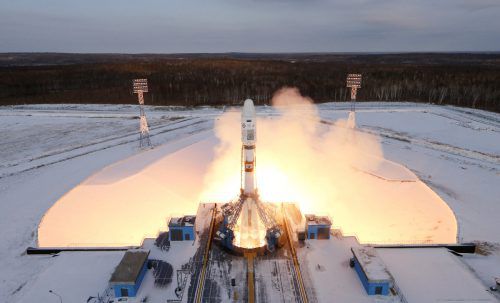 Es war erst der zweite Flug einer Rakete vom Kosmodrom Wostotschny. Reuters