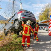 Auto geht baden
