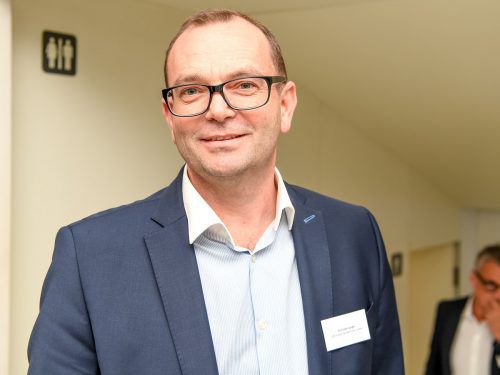 Bild zeigt eine Szene vom Vorarlberger Wirtschaftsforum 2017: Christoph Längle.