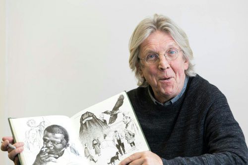 Gerhard Haderer will Künstler, Historiker oder Philosophen einladen, sich mit dem Thema auseinanderzusetzen.  ApA