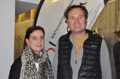 Geschäftsleute Ariane Vonbank und Christoph Marcabruni.