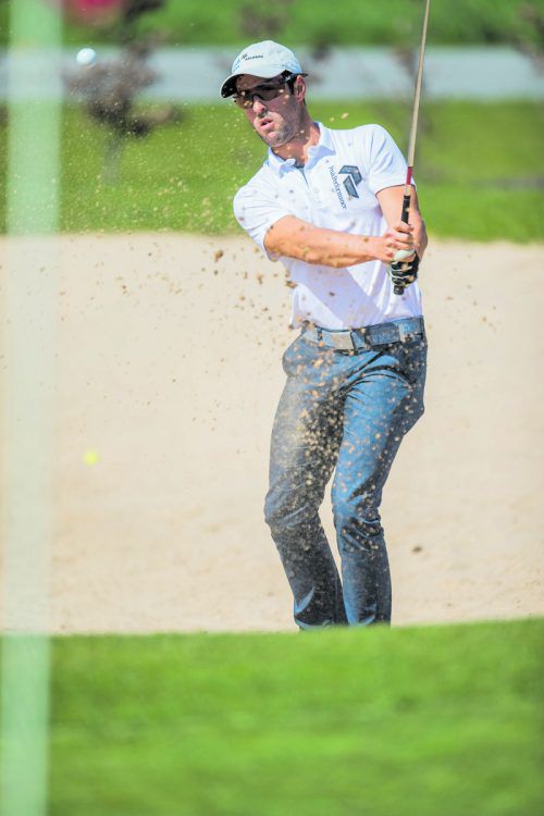 Golfprofi Manuel Trappel spielt im spanischen Tarragona um die Startberechtigung auf der European Tour. sams